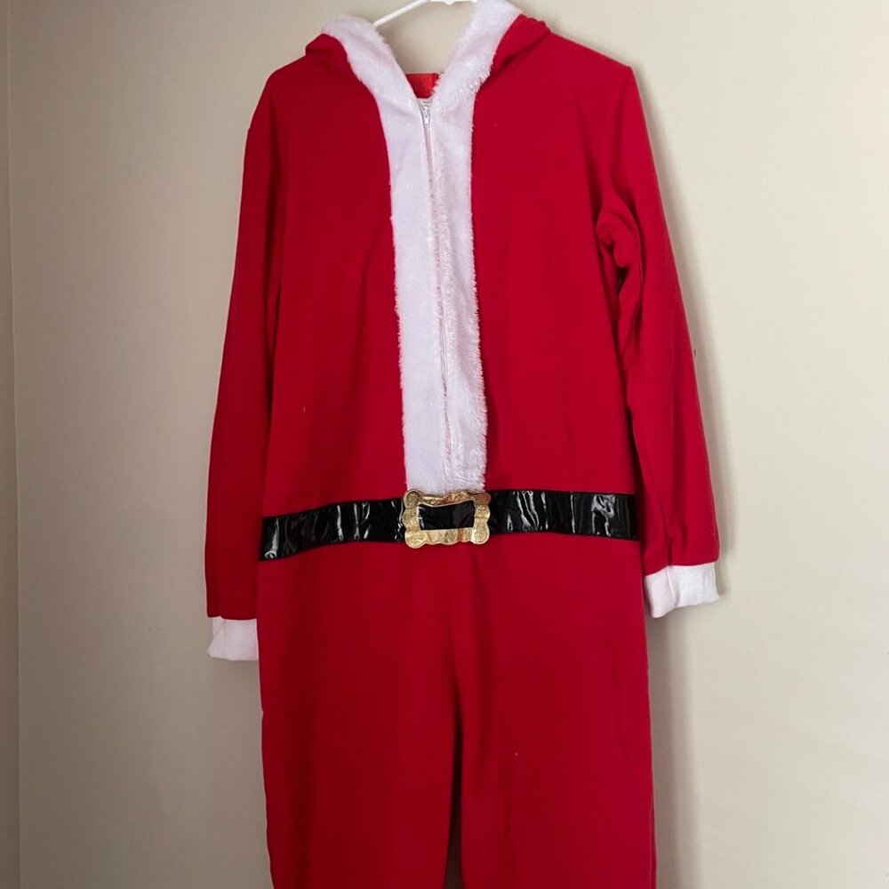 Adult Santa Onesie Costume